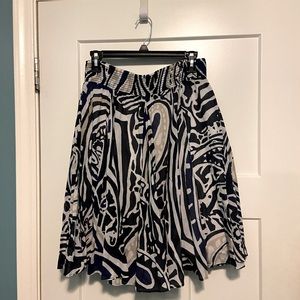 A line flowy skirt